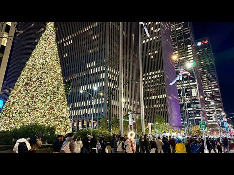 NYC  LIVE  In  Manhattan   On  Saturday  Evening          (16 November 2024)