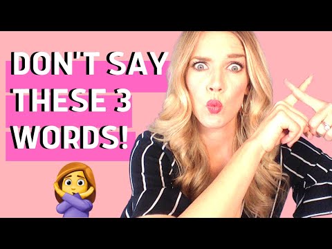 TOXIC WORDS | Why These 3 Small Words Are KILLING Your Relationship !