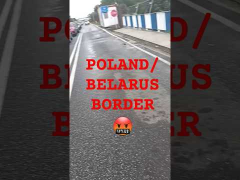 The Strongest Border in Europe 🤬 #poland #belarus #border #europe #travelvlog