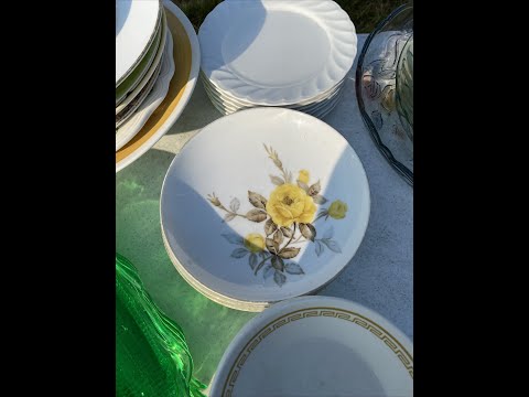 Come Estate Sale shopping with me. ((First You-Tube Video)