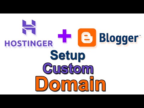 How to add Custom Domain in Blogger from Hostinger in 2 minutes #Hostinger #blogger #domain