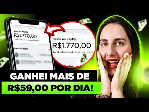 🔥R$59 POR DIA TRABALHANDO EM CASA USANDO APENAS O CELULAR | Renda extra para iniciantes sem aparecer