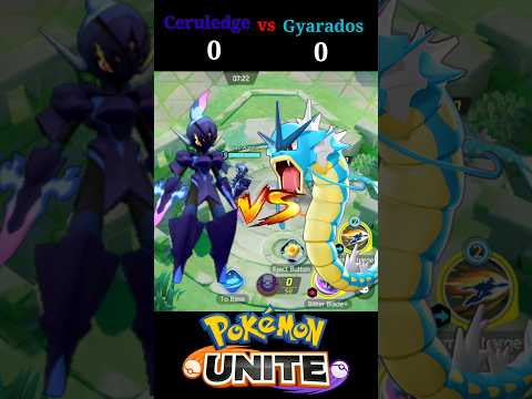 Ceruledge vs Gyarados Ultimate Showdown 💥|| Pokemon unite