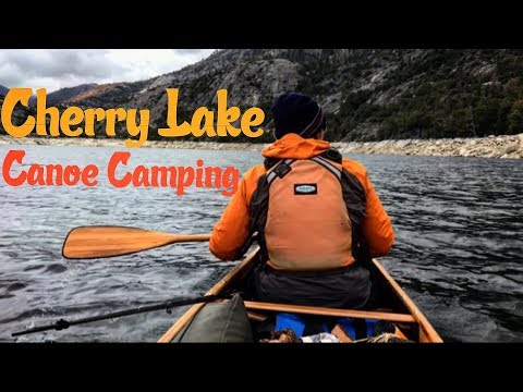 Canoe Camping at Cherry Lake