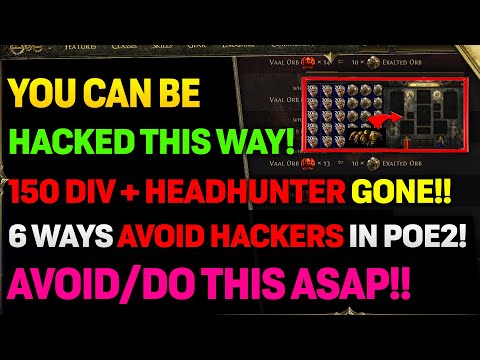 HUGE ONGOING HACK WAVE IN POE 2!! | This Is How YOU CAN BE Hacked!!