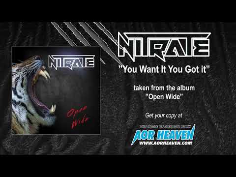 NITRATE  - You Want It You Got It (Official Audio)