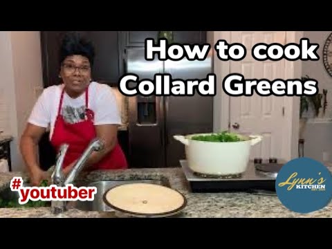 Prepare & Cook Delicious Collard Greens  #Lynnskitchen #Praycookrepeat #Realmengetitdone #todayshow