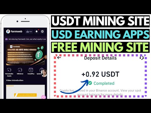 USDT Mining Site | TRON Earning Apps | USDT Investment Platform | How to Earn Free USDT 2024