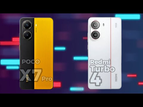 POCO X7 Pro vs Redmi Turbo 4 gaming phone comparison