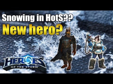 Snowing in HotS? New hero? What does it all mean? Conspiracy video :O