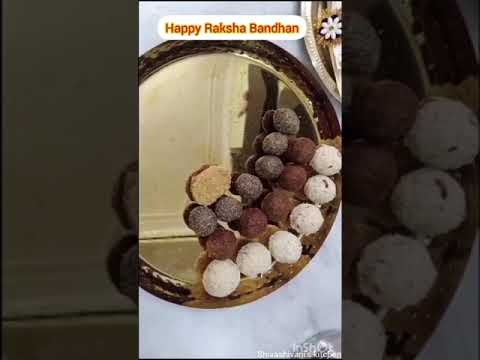 Happy Raksha Bandhan #rakshabandhan special laddu #subscribe #rakhispecial