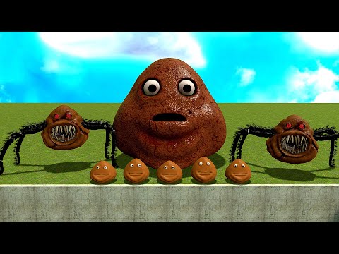 SECRET 😱 CREEPY POU BOU FROM BOU'S REVENGE In Garry's Mod!