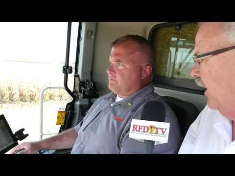 CLAAS LEXION Farm Progress Show Demo In-Cab Interview | RFD TV