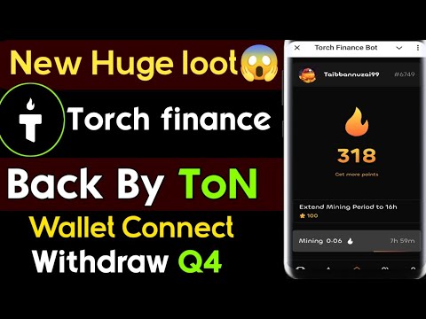 Torch finance Bot | Torch finance Bot | tonsquare | Torch finance bot wallet Connect