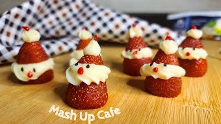 Strawberry Snowman || Christmas Recipes || Christmas desserts