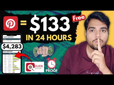 Pinterest Hidden Ranking Secret? Made $133/Day Using Pinterest Affiliate Marketing 2024 (Hindi)