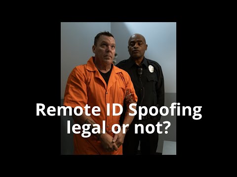 Spoofing Remote ID in the USA -- legality and risks