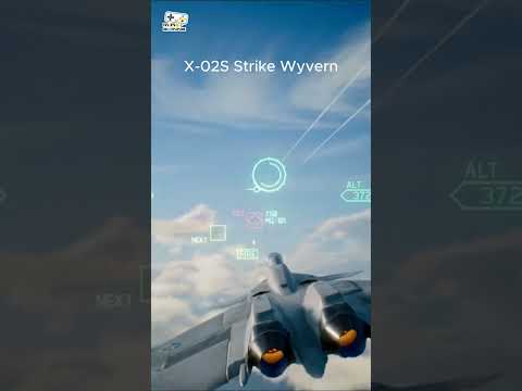 X-02S Strike Wyvern | Ace Combat 7 Skies Unknown Clip | PS4 | #topgun #acecombat7 #playstation