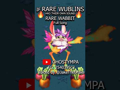 If RARE WHAJJE had their OWN SOUND (Wublin Island) [My Singing Monsters] #shorts