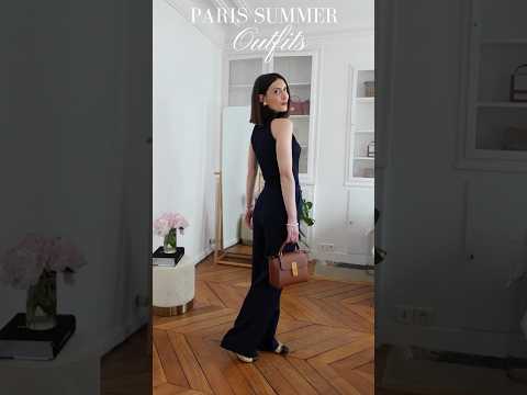 what to wear in Paris this summer #summer #outfit  #parisianstyle