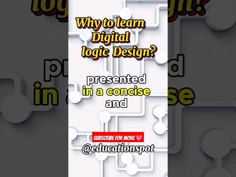 What will you learn in DLD|Digital logic Design #shorts#cs#study#dld