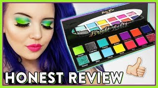 ULTIMATE COLORFUL PALETTE???? "BRIGHT LIGHTS" BY PINKY ROSE | REVIEW