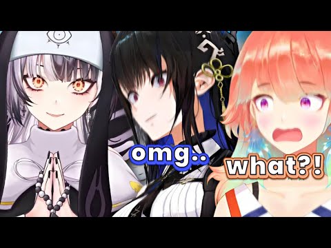 Shiori said something that made Nerissa and Kiara find it weird [Hololive EN]