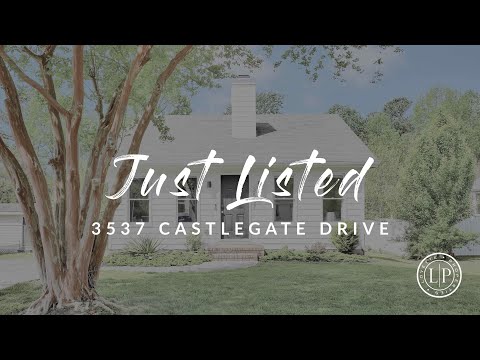 3537 Castlegate Drive Raleigh, NC 27610 | Just Listed!