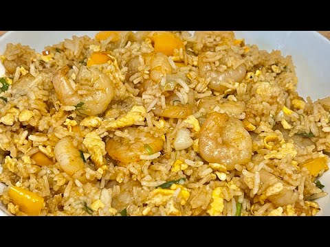 Shrimp fried rice | Chinese fried rice