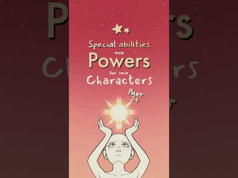 special ability and power ideas for your characters, part 34 🗓️#writing #oc #originalcharacter #art