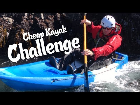 Cheap Kayak Challenge: Feelfree Nomad in BIG Pacific Waves