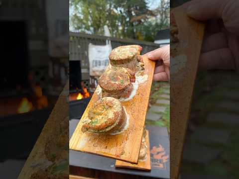 Smoked Salmon Pinwheels #ad | Over The Fire Cooking by Derek Wolf