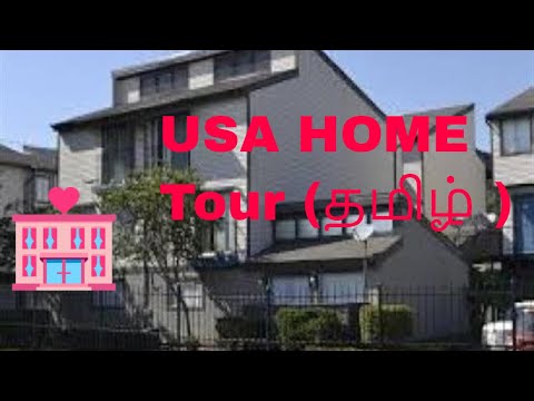 AMERICAN HOMES | USA APARTMENTS |  AMERICA Lifestyle | TAMIL HOME Tour America (Atlanta)