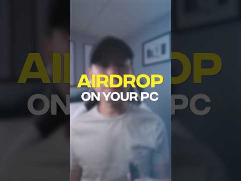 AirDrop on your PC using this FREE Website 🤯