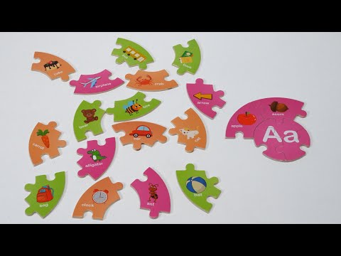 Alphabet Letter A B C Sounds for Kids! Puzzle Fun for Kids!