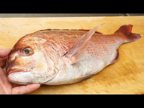 鯛のさばき方と昆布締めの作り方（３０分で美味しく食べられる方法）