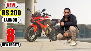 New Bajaj Pulsar RS 200 V2 2025 Model Launch With 8 Update "Best bike Under 2 Lakh In India"