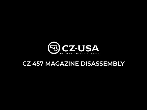 CZ 457 Magazine Disassembly