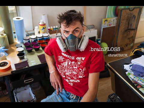 Brain Floss: The Airbrush Art of "Ligma" Chris | Skateboard Graphics, Murals, Miniramps and More