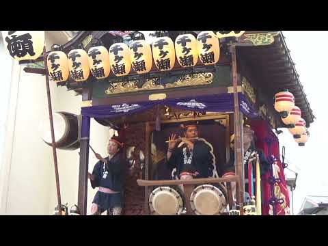 秋季千ヶ瀬町神社例大祭(滝ノ上囃子連)(本宮)   2024