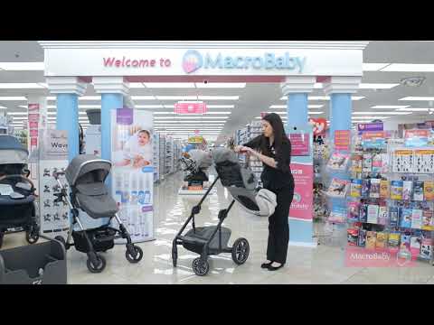 NUNA MIXX STROLLER  DEMO | MacroBaby | How to open and close your stroller