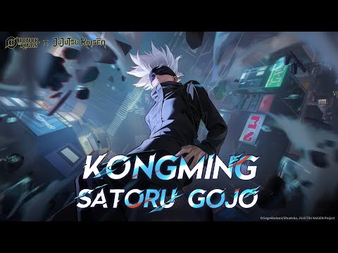 Kongming | Gojo Satoru | The Honor of Kings x Jujutsu Kaisen Collaboration | Skin Showcase video