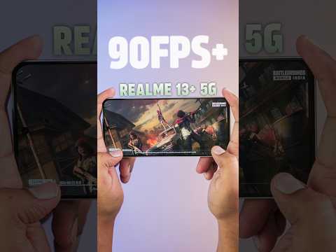 Realme 13+ 5G 🔥 BGMI Test #shorts #gaming #realme13plus #realme