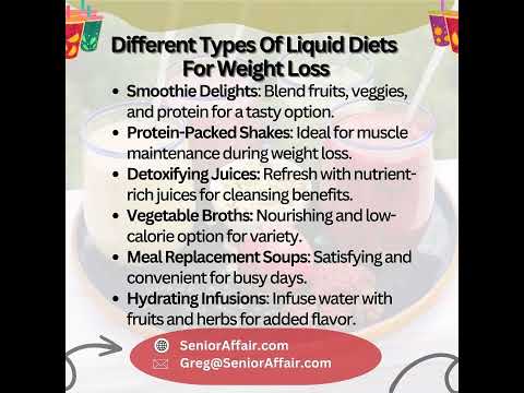 The Ultimate Guide to Liquid Diets for Weight Loss: Exploring the Benefits, Types, and Risks!