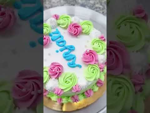 nozzle Flowers decoration 🌸✨ #ytshorts  #cakes #Dreamycakehouse #viralcake #trendingvideos