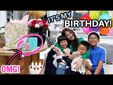 IT'S MY BIRTHDAY! UNBOXING RARE TIFFANY MY HUSBAND GOT FOR ME & GIFTS FROM FRIENDS | CHARISDAY