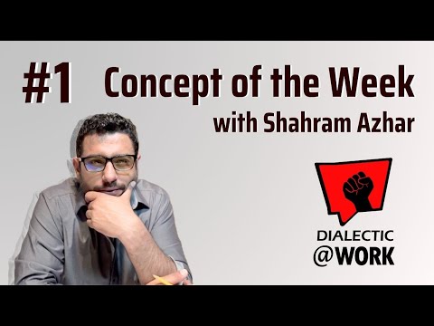 Concept of the week with Shahram Azhar #1: What Is Dialectics?