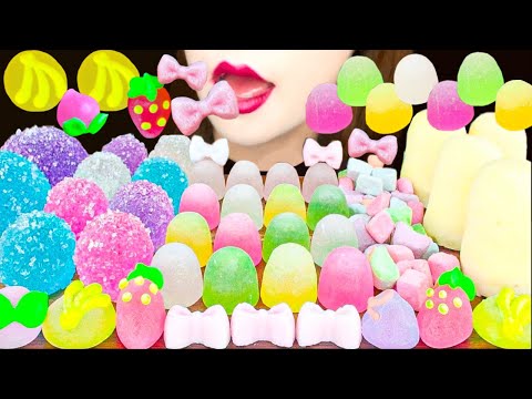 【ASMR】BON BON CANDY PARTY🍭MUKBANG 먹방 食べる音 EATING SOUNDS NO TALKING