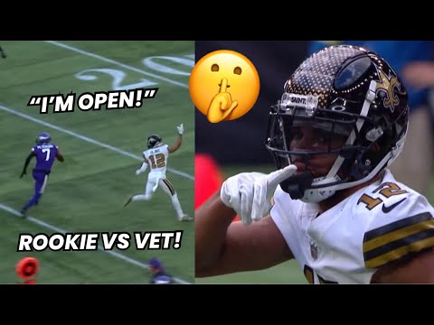 Chris Olave Vs Patrick Peterson 🥵 ‘ROOKIE’ Vs VET (WR vs CB Matchup) 2022 NFL