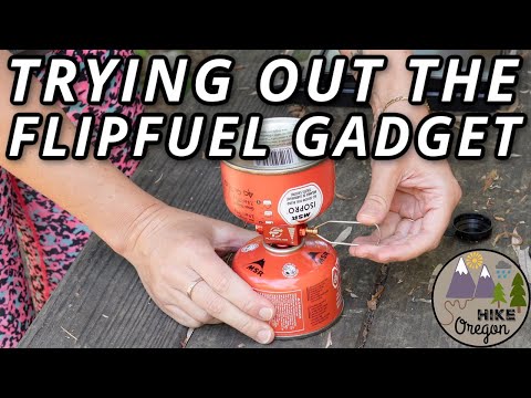 Consolidating Backpacking Fuel Canisters With The FlipFuel Gadget